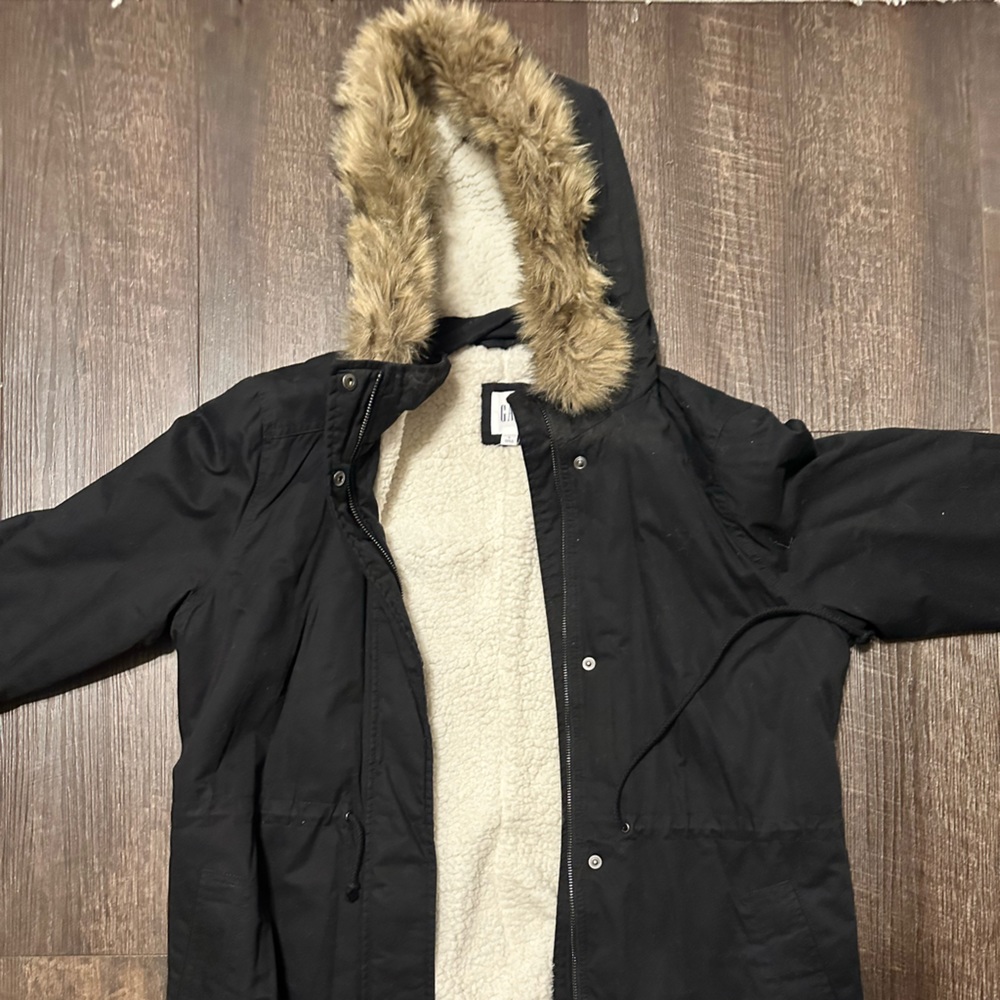 GAP faux fur jacket